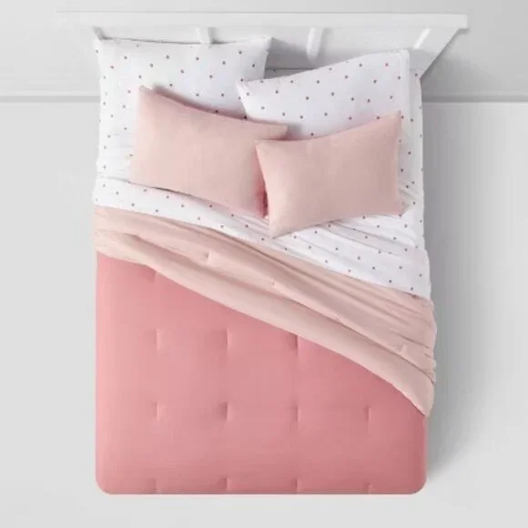 full size reversible comforter set - Picture 2 of 5